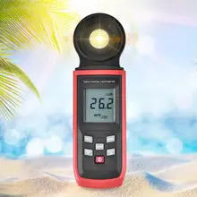 Luxometro цифровой портативный 100, 000Lx 0.1Lx точность Цифровой Световой Люксметр люксметр