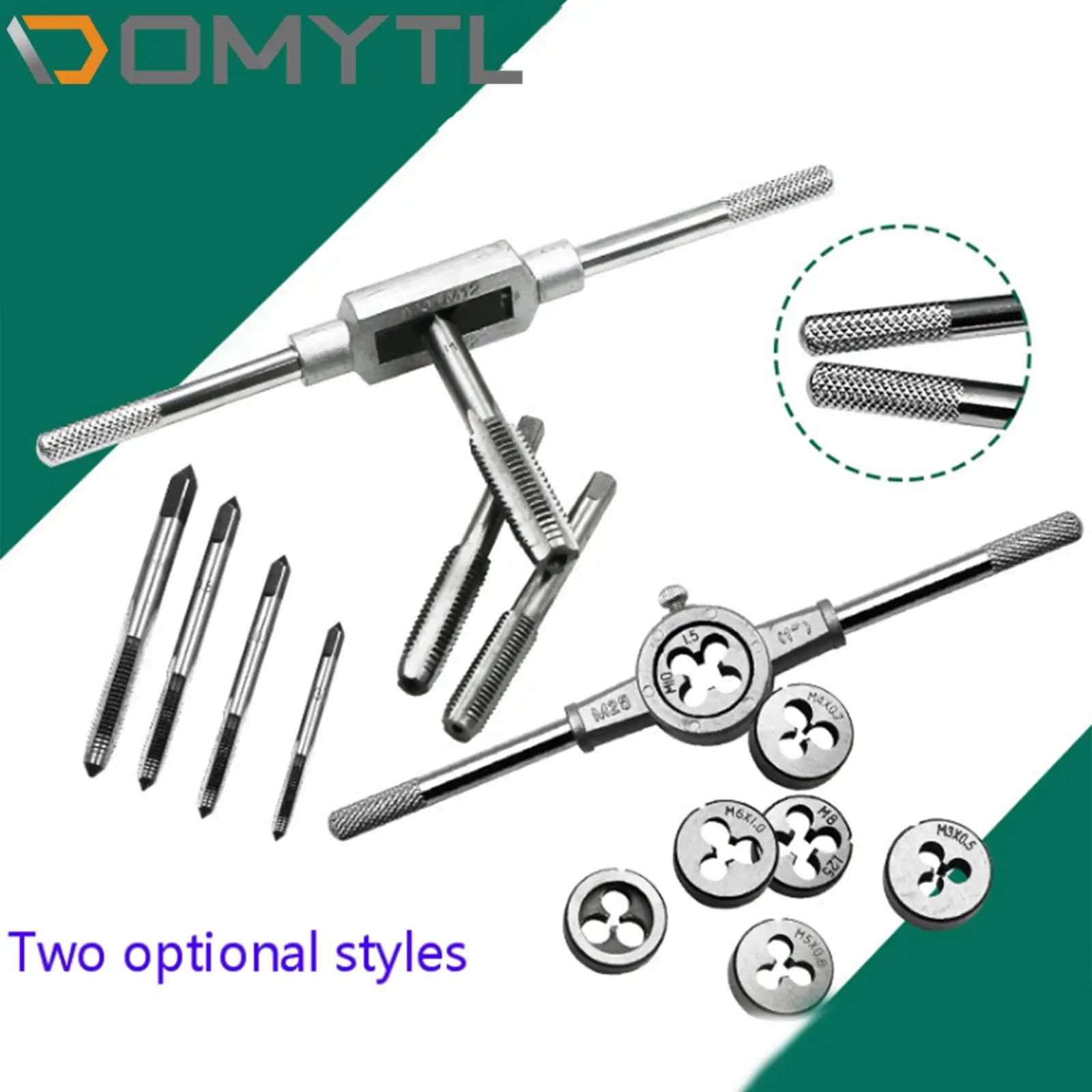 

M3-M12 Tap Wrench Adjustable Ratchet Screw Tapping Hand With Positive And Negative Wrench Metric Ginch Hand Tools