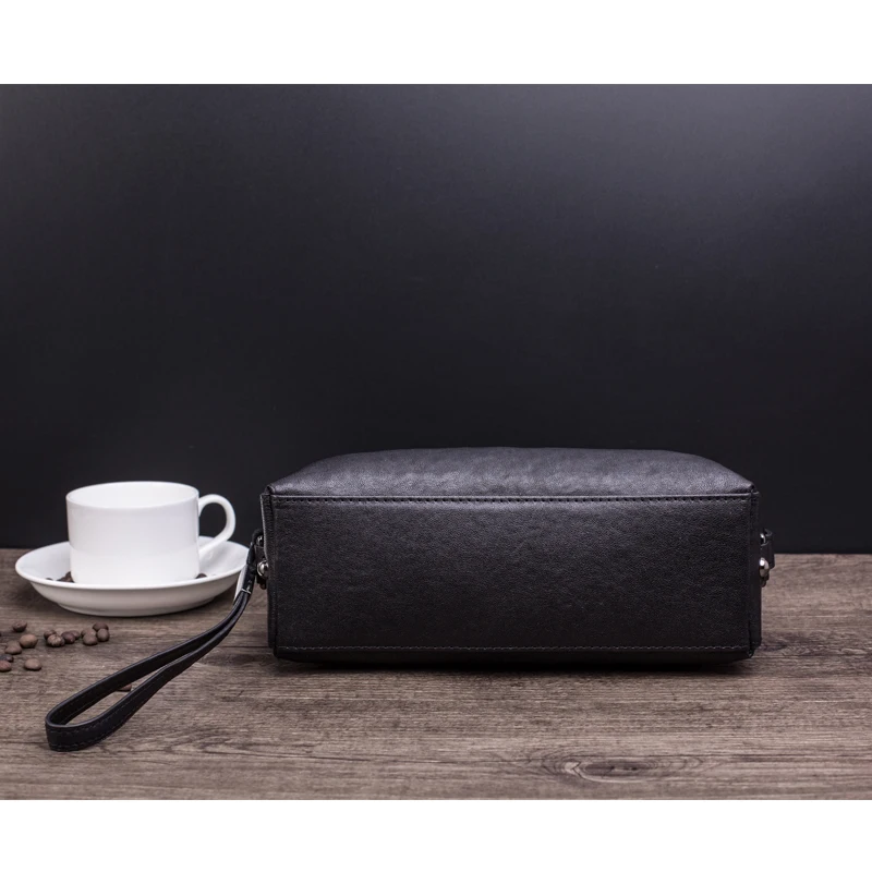 Кошелек Wmnuo мужской из натуральной кожи на молнии|bag high quality|men small bagsmall bag |