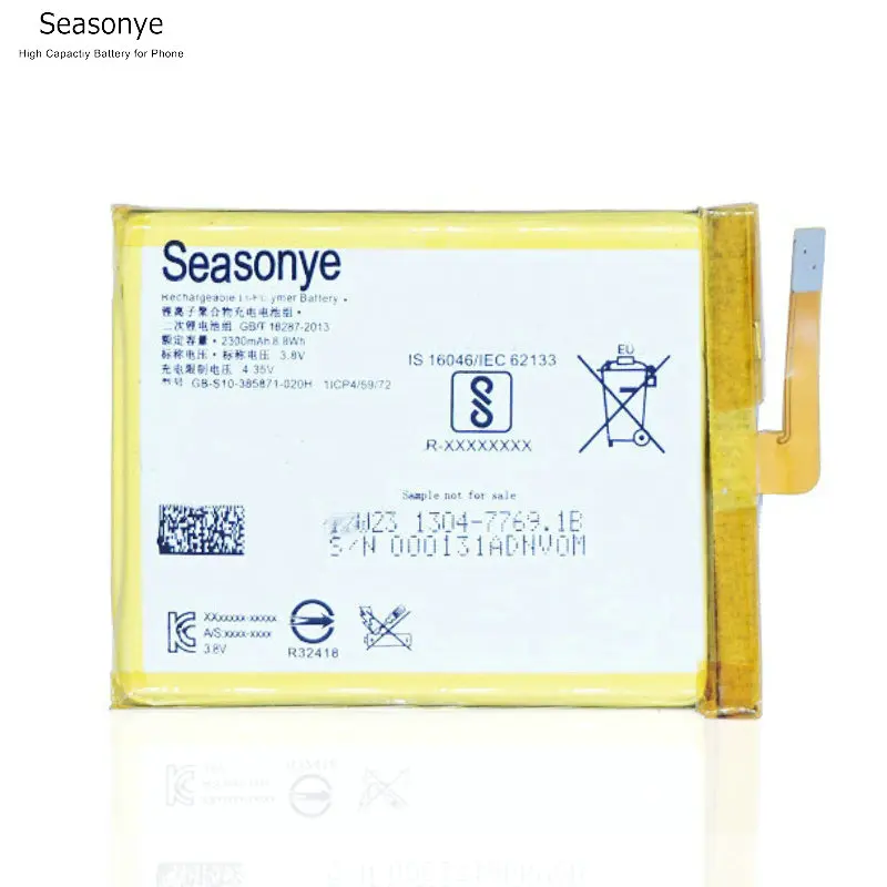 Seasonye 2300mAh / 8.8Wh LIS1618ERPC Smart Mobile Phone Replacement Battery For XA F3111 E5 F3116 F3115 F3311 F3112 F3313 | Мобильные