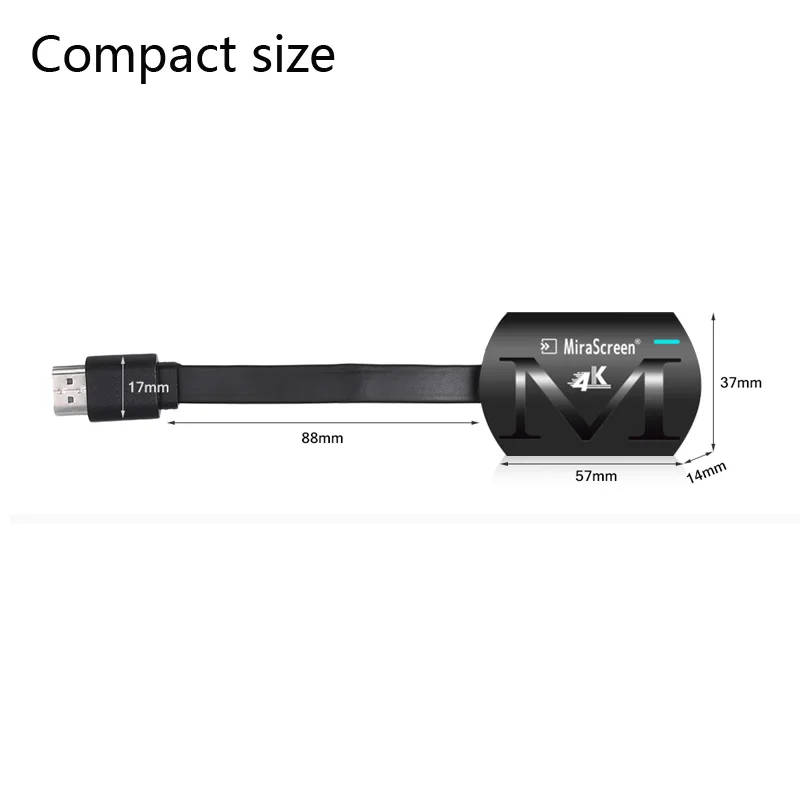 MiraScreen G4 PLUS 4K 5G ТВ-палка в режиме реального времени видео зеркальное Anycast HDMI Dongle приемник WiFi miracast Airplay DLNA