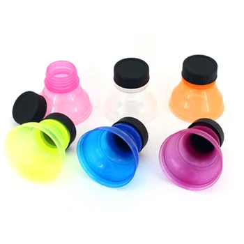 

6Pcs Bottle Top Lid Soda Saver Pop Beer Beverage Can Cap Top Cover Flip Protector Snap On Wine Bottle Stopper