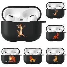 

Earphone Case For Apple AirPods Pro Silicone Wireless Bluetooth Black Soft Accessories Disney Lion King Matata