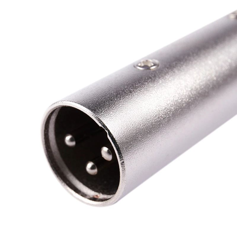 Горячая 3C-XLR 3 Pin Male-Male встроенный разъем/адаптер/муфта для встроенного микрофона