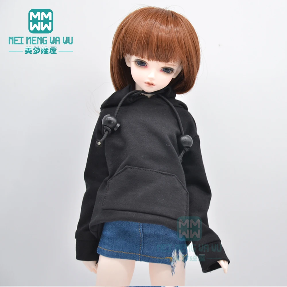 Одежда для шарнирной куклы 30 45 см 1/4 BJD MSD MYOU YOSD Модная Кукла с капюшоном джинсы