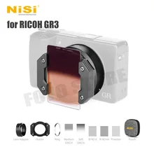 Nisi Filter System for RICOH GR3 Camera Polarizer UV GND CPL ND Lens Filters Adapter Kit for GRIII GR III