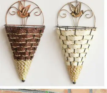 

t21 Table Decor Party Hanging Decoration Xmas Fruit Storage Container Gift Candy Backet