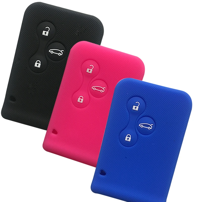 Key Holder For Renault Scenic Clio Logan Megane 2 3 Koleos 3 Button Car Key Cover Case key case