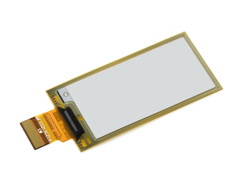 Waveshare 212x104 2 13 дюймовый гибкий E Ink сырой дисплей черный/белый цвет SPI интерфейс без