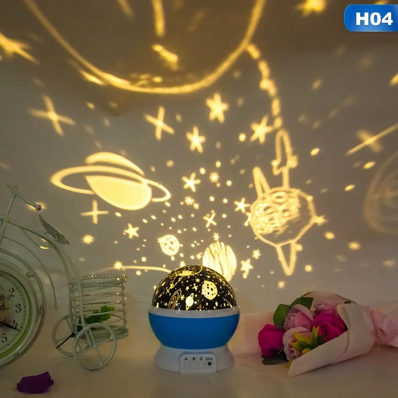 Universe Новинка люминесцентные игрушки романтическое звездное небо Светодиодный Ночник проектор батарея USB ночник креативные игрушки на день рождения для детей - Цвет: Universe