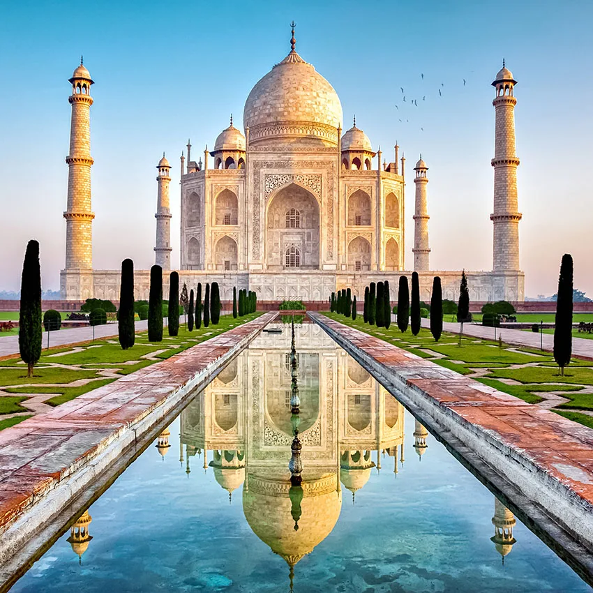 Фоны для фотосъемки с индийским Taj Mahal художественный портрет виниловые