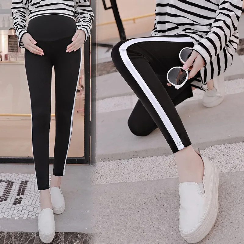 

Pregnant Women Pants Autumn Clothing Versatile Korean-style Skinny Pants Maternity Clothes Elasticity Slimming Outer Wear Leggin