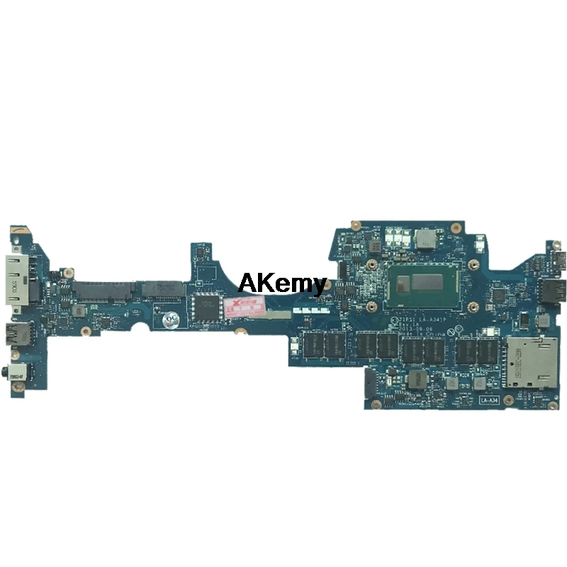 ZIPS1 LA-A341P материнская плата для ноутбука lenovo ThinkPad YOGA S1 оригинальная материнская плата 4G-RAM I3-4010U