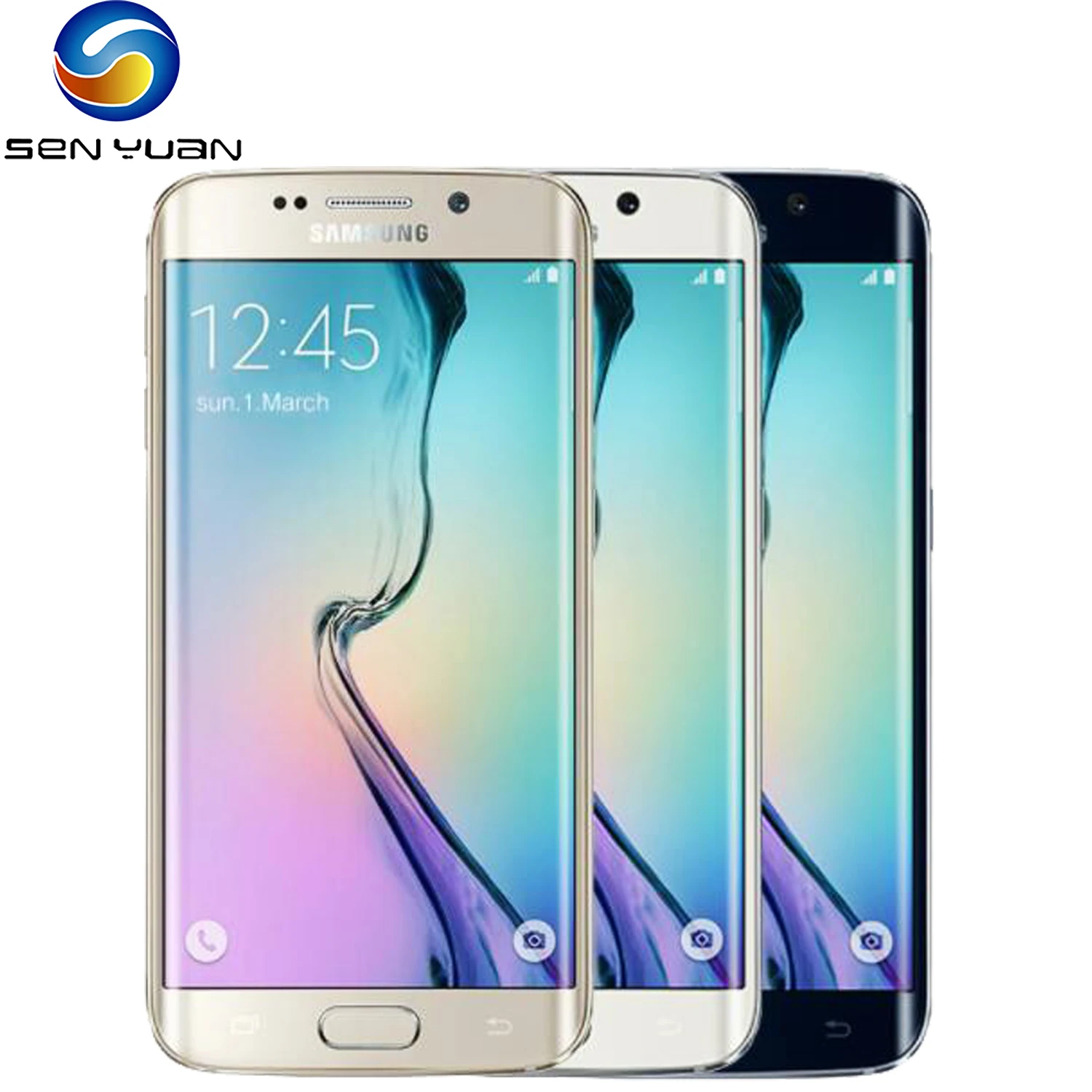 Samsung Galaxy S6 G920F S6 borde G925F Original teléfono móvil Octa Core 3GB RAM 32GB ROM LTE 16MP Android 5,0 desbloqueado