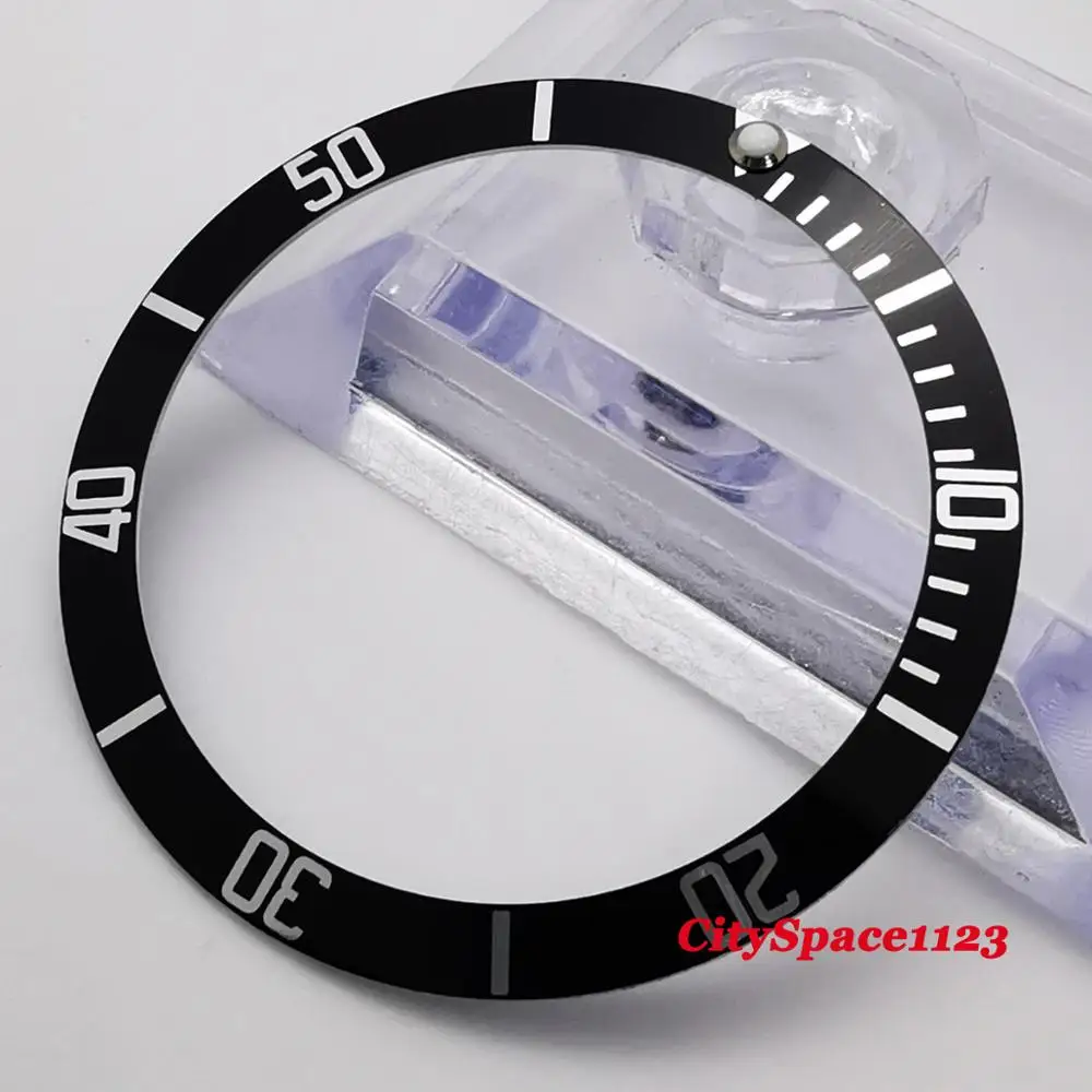 

Watch parts 39.5mm mens watch Aluminum Watch Bezel Insert fit for 41mm Corgeut Automatic Men's Watch