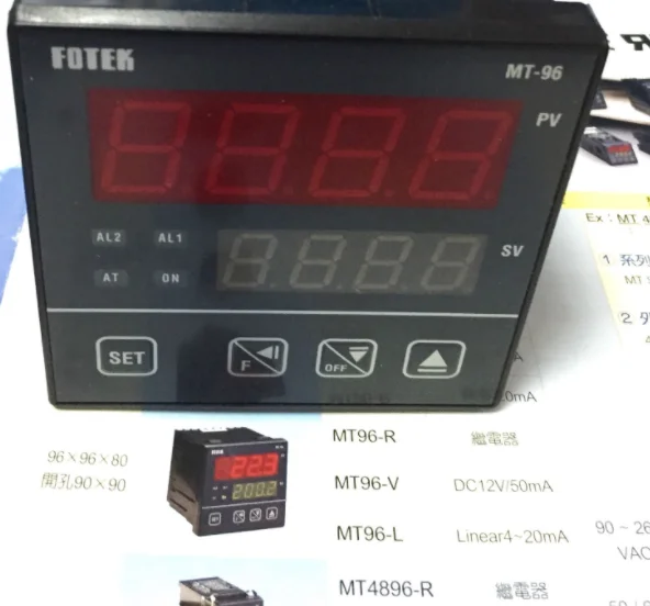 Тайвань Yangming FOTEK микрокомпьютерный термостат MT96-R