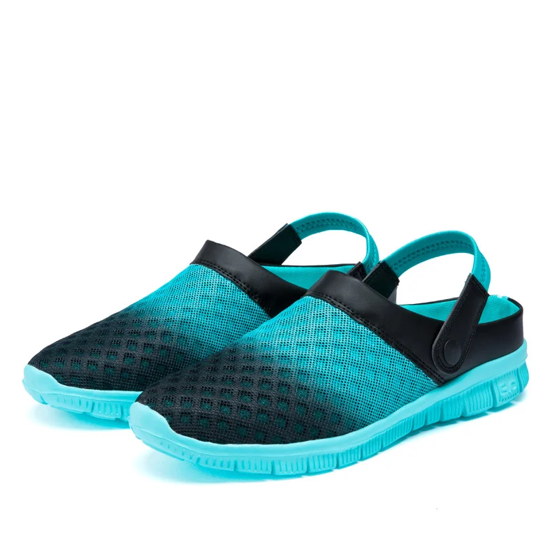 Moonlight Crocse Crocks Couple Pool Sandals Summer Outdoor CholasBeach Shoes men Slip On Garden Clogs Casual Water Shower LiteRide Crock - Цвет: Moonlight