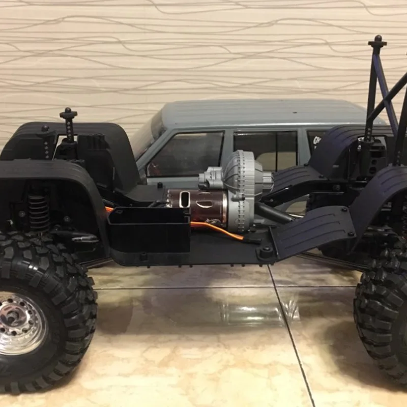 1 компл. Черный пластик передние и задние брызговики крыло для 1/10 RC Гусеничный осевой SCX10 II 90046 90047