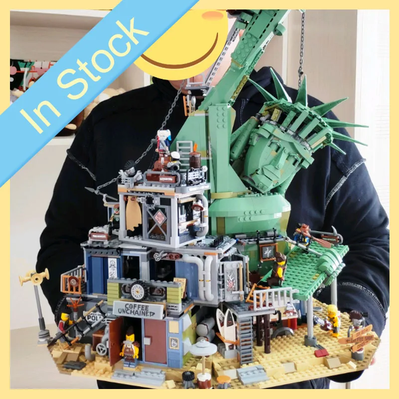 Cena W magazynie 45014 3560 sztuk Movie 2 series witamy w APOCALYPSEBURG Model klocki klocki zabawki dla dzieci prezenty świąteczne 70840