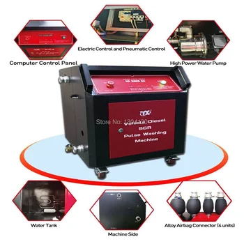 

BST YX-01 Model SCR (Selective Catalytic Reduction) Push Washing Machine clean carbon deposit in the exhaust pipe of vehicle