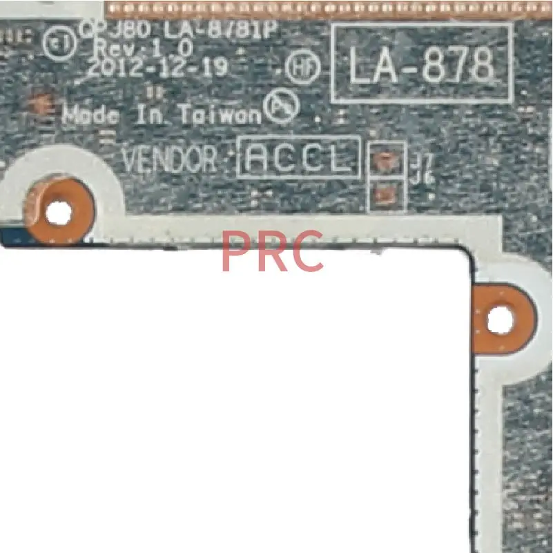 Placa mãe para computador portátil, placa principal para hp elitepad 900 g1 qpj80