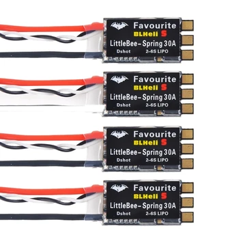 

Favourite FVT 30A-S ESC BLHeli S OPTO 2-6S Supports Mulitshot Oneshot42 OneShot125
