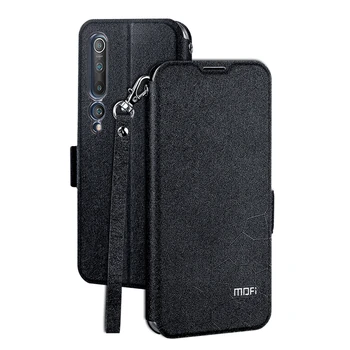 

MOFi For Redmi note 8 Pro Case Cover Redmi note 8 flip PU leather silicone Protective Tempered Luxury Cover Xiomi Phone Case