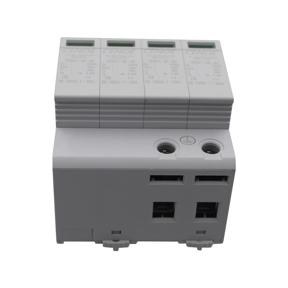 DC 1000V 500V A класс PV солнечная Защита от перенапряжения DC spd защита от молний PV Защита от перенапряжения с токовой разрядкой