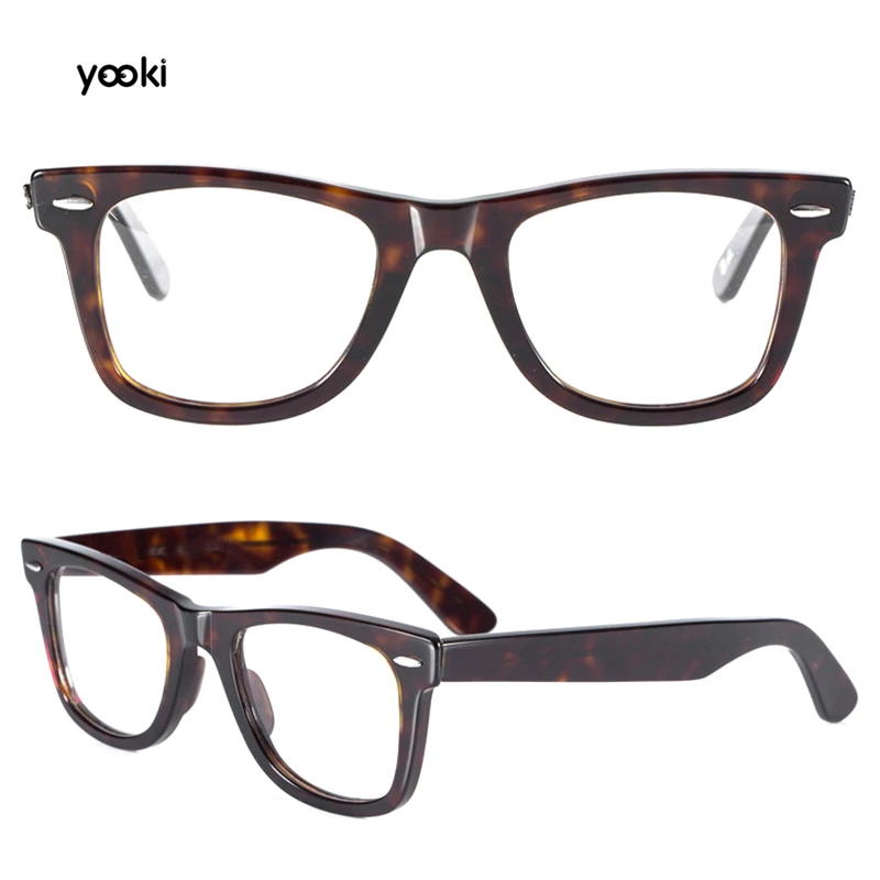 

Acetate Spectacle Frame Men Computer Gaming Glasses Anti Blue Rays Blocking Nerd Optical Myopia Prescription Glasses5121