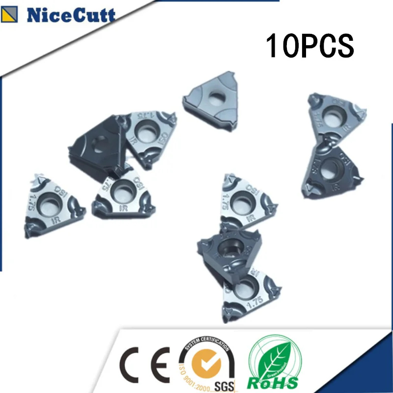 

NiceCutt 16ER Threading Insert Tungsten Carbide Material Cutting Insert Threaded 16ER NiceCutt high quality