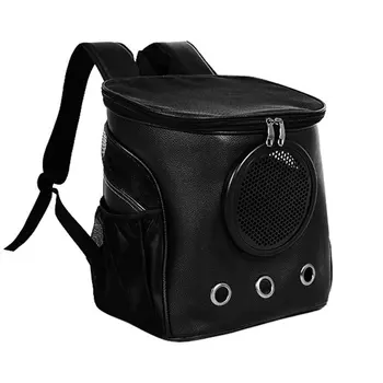 

Pet Carrier Backpack Transparent Outdoor Travel Products Breathable Shoulder Handle Bags For Small pet Cats
