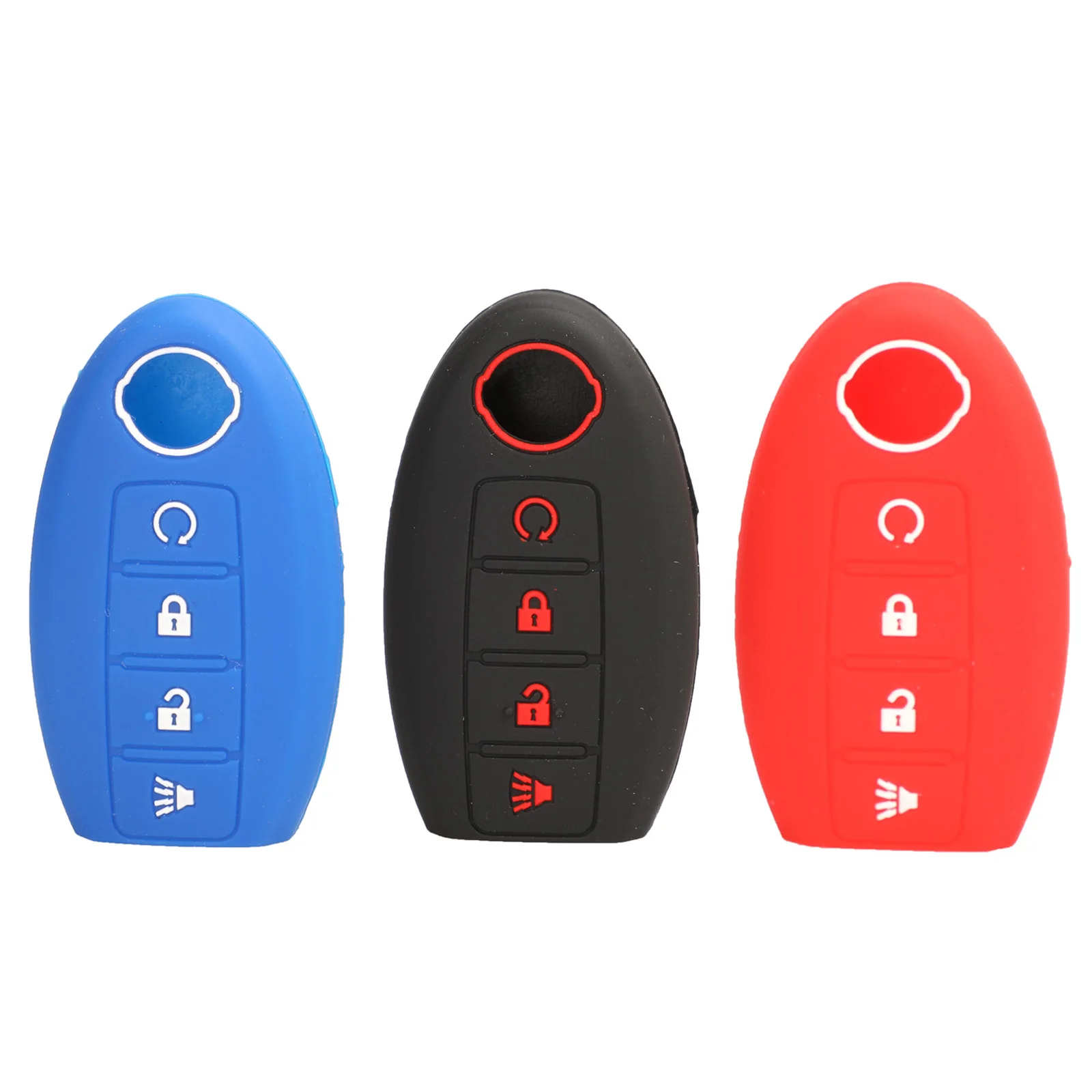 Keyforkess 30 pz/lotto Chiave Della Copertura Del Supporto Per Infiniti per Nissan Qashqai J11 Juke X-Trail 4 Bottoni keyless Caso a distanza - H173db14b15fb48ef982682f877016918a