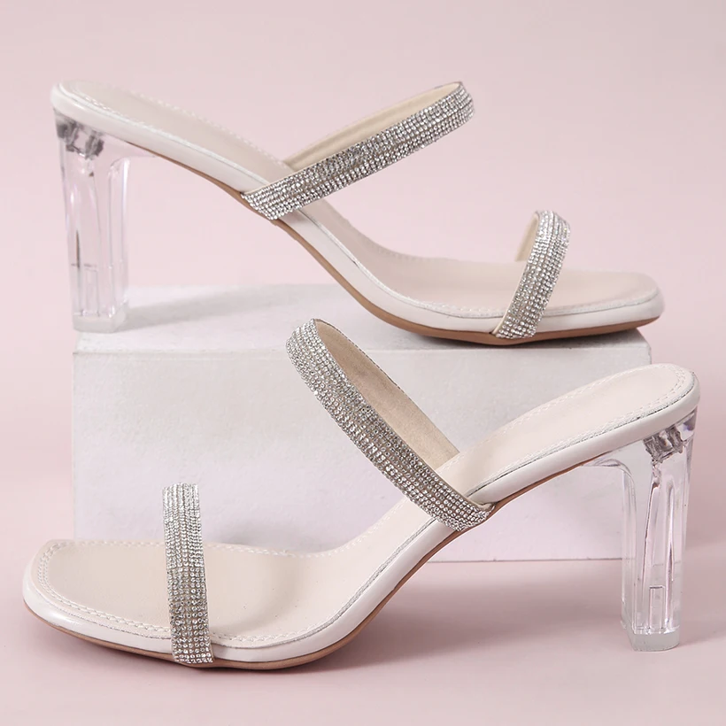 2022 Slippers High Heel Women Fashion 