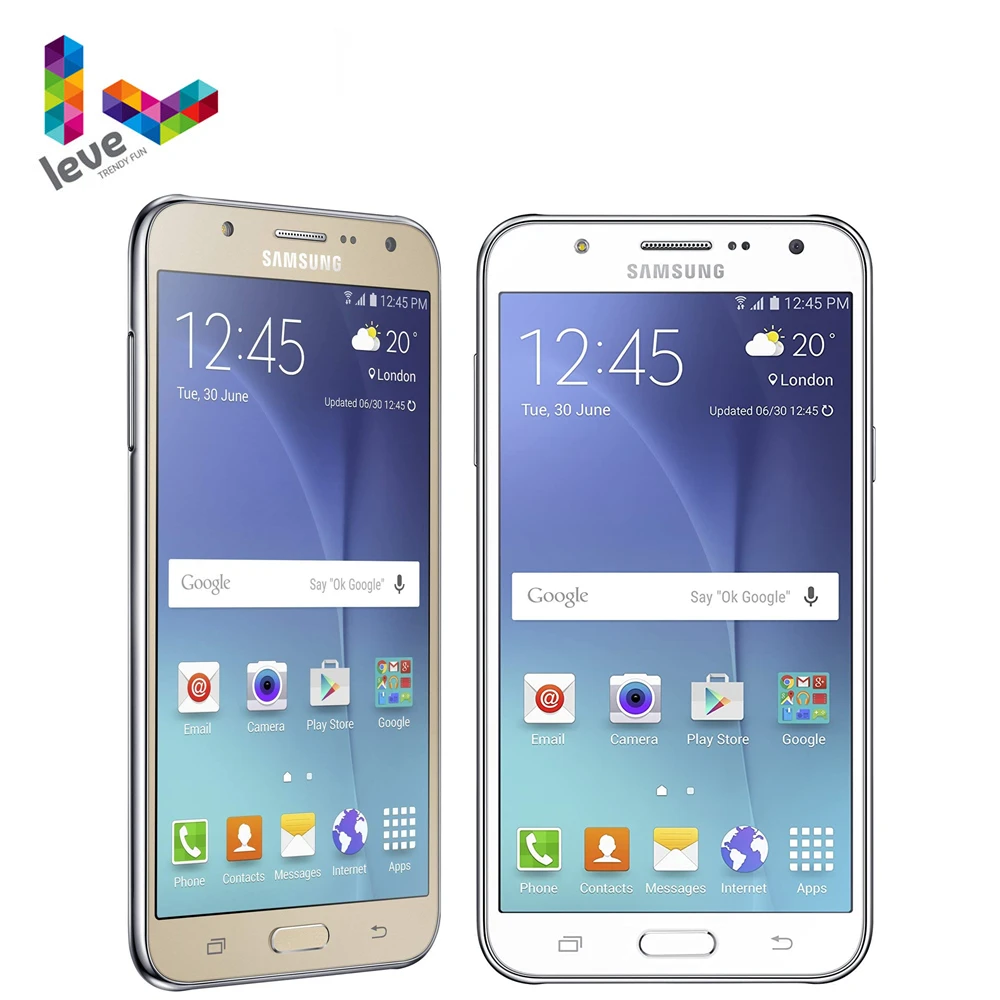 Original Entsperrt Samsung Galaxy J7 SM-J700F Dual SIM Handy 1,5 GB RAM 16GB ROM 5.5 "Octa Core 13,0 MP 4G LTE Smartphone
