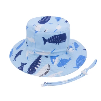 

Baby Hat for Girls Boys Kids Bucket Hat Spring Autumn Travel Beach Hat Baby Cap Sun Hats with Windproof Rope 16 Colors1