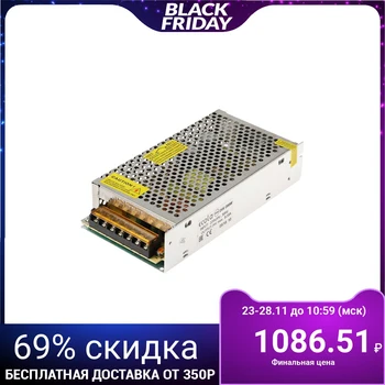 

Power supply unit for LED strip Ecola, 200 W, 220-24 V, IP20 4022863
