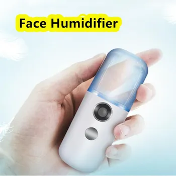 

30ml Facial Mist Sprayer Nano Portable Facial Steamer Mini Moisturizing Face Humidifier USB Aromatherapy Spray Machines