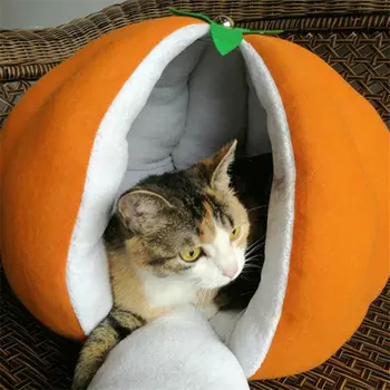 

Pet Cat Bed House Cute Warm Soft Punny Dogs Sofa Sleeping Playing