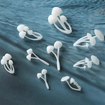 

20pcs Plastic Mushrooms for Moule Silicone Resine Jewelry Making Supplies Resin Filler -t