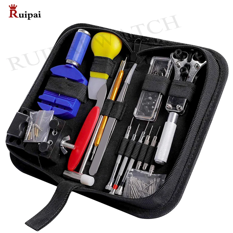 RUIPAI 147pcs Watch Repair font b tool b font Kit Watch Link Pin Remover font b