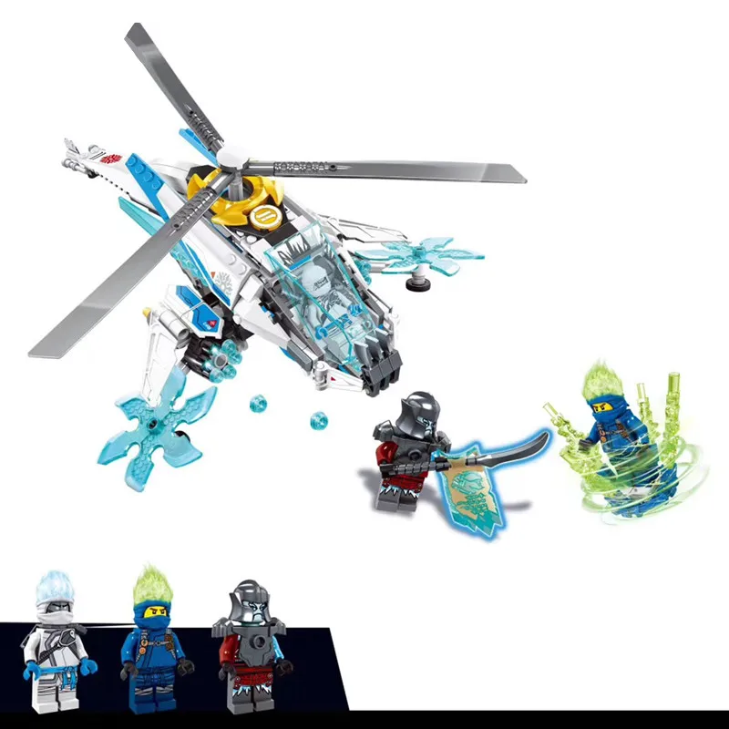 Günstig In Lager Ninja Serie Ziegel Shuricopter Kompatibel Legoinglys Ninjago 70673 Bausteine Spielzeug für Kinder Weihnachten Geschenk