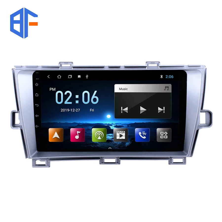 Для Toyota Prius LHD 2010 2015 Android 9 0 RDS радио Bluetooth GPS навигация автомобильное стерео