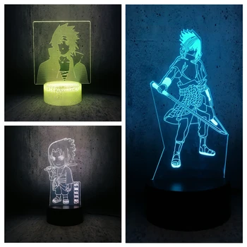 

Various style Sasuke night light Japanese popular anime protagonist lamp kids holiday gift