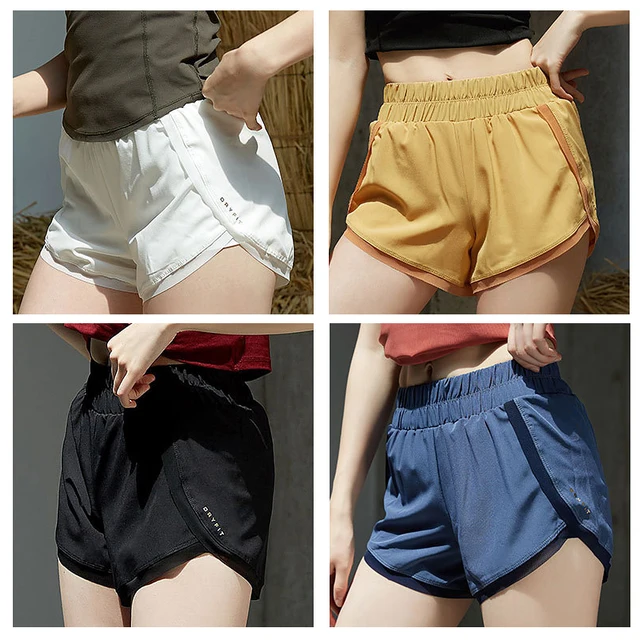 Women Sport Shorts Fitness Clothes Running Jogging Shorts Hot Pants Yoga Gym Workout Sports Pants Female Summer Fashion Short 2