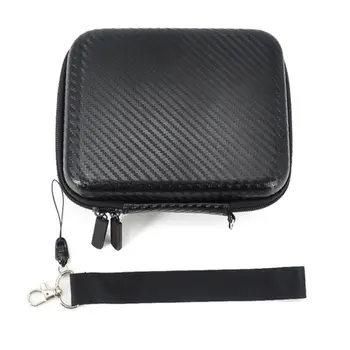 

PU Carbon Pattern Portable Storage Case Box Carrying Pouch Bag for DJI MAVIC AIR 2 Remote Control