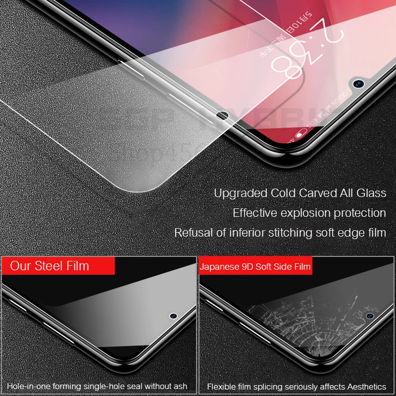 9H полное покрытие для Xiaomi Red mi Note 7 Pro защита экрана Защитное стекло Redmi Note7 7Pro GO 7A