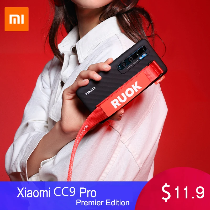 

Original Xiaomi mi CC9 Pro Case Shockproof PC Cover Phone thin Full Protective Soft xiomi CC9 Slim Coque anti-water funda case
