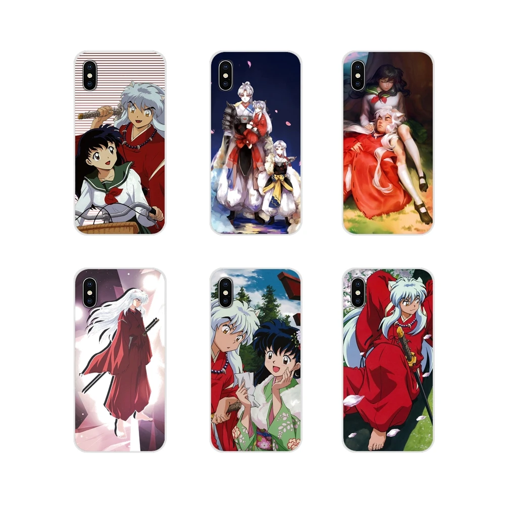 Для Huawei G7 G8 P7 P8 P9 P10 P20 P30 Lite Mini Pro P Smart Plus 2017 2018 2019 аниме аксессуары Inuyasha чехлы для