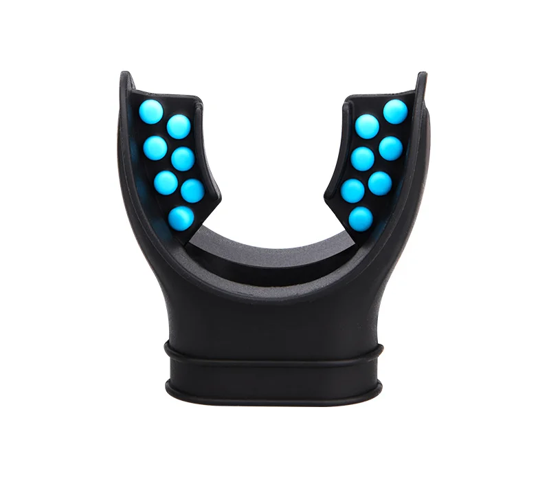 black with blue Дайвинг Фабричный термопластичный мундштук Подводное плавание снаряжение для взрослых второй этап регулятор дайвинг серфинг аксессуары - Цвет: black with blue