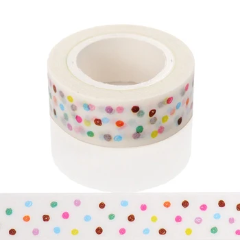 

1 Pc / Pack Patterns for Choice 15mm *10m Tape Print Scrapebooking Diy Stickyr Decorative Masking Japanese Washi Stationery